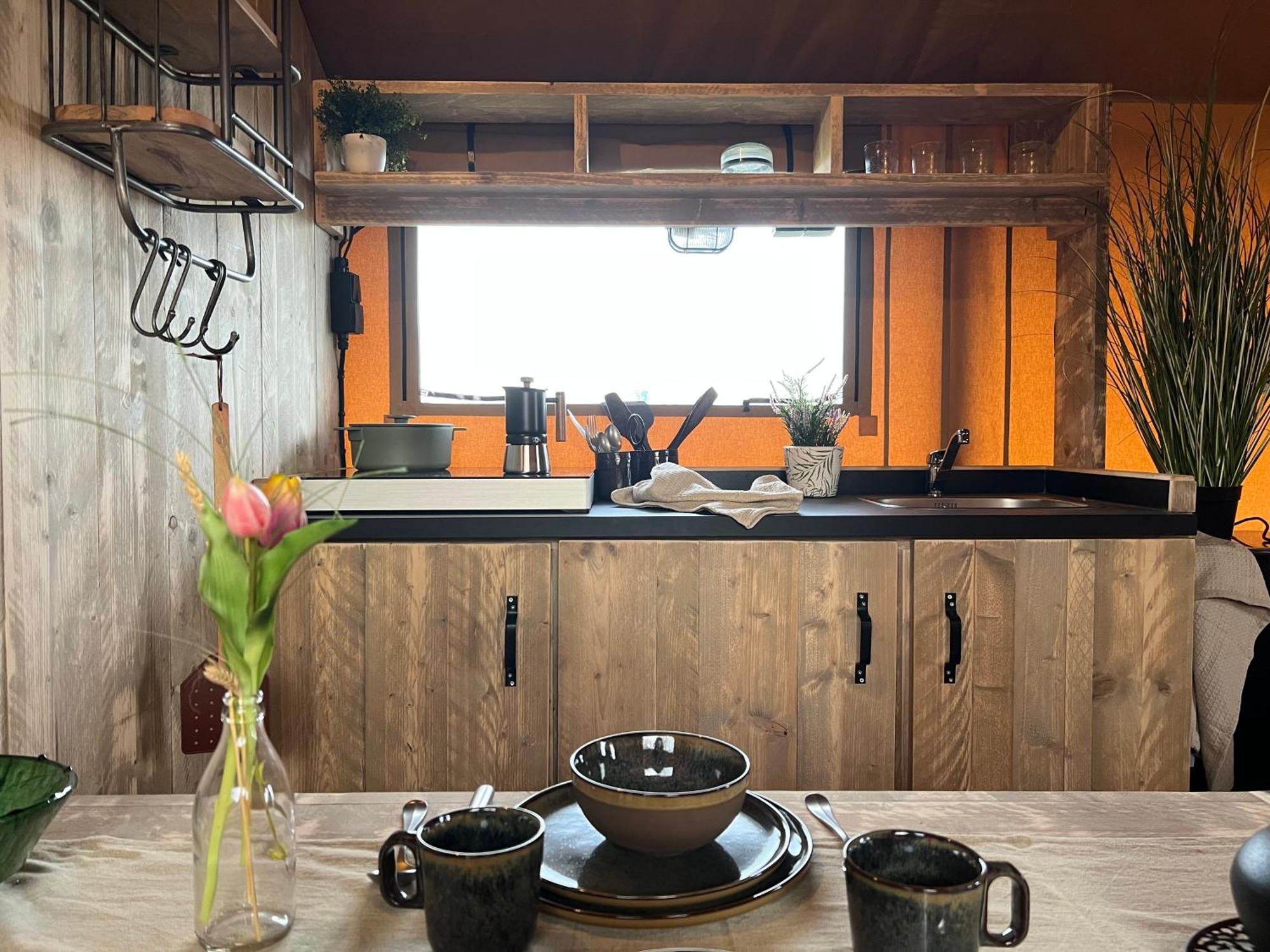 In De Hei Bed & Breakfast Mariahout Bagian luar foto